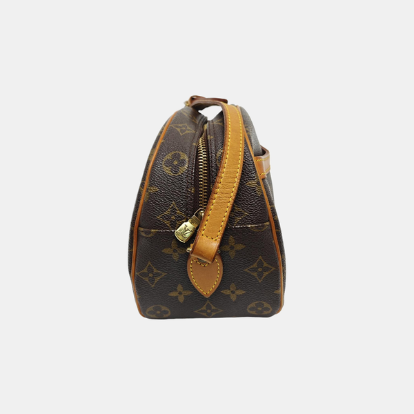 BLOIS PM Monogram Coated Canvas Brown