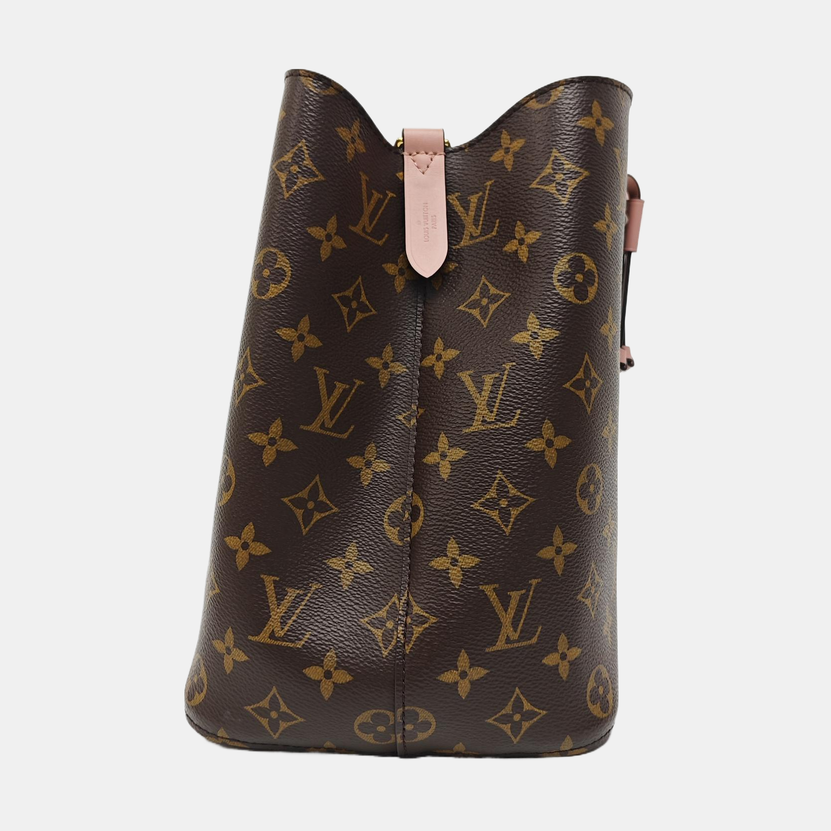 NÉONOÉ MM Monogram Coated Canvas Brown