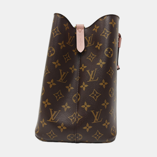 NÉONOÉ MM Monogram Coated Canvas Brown