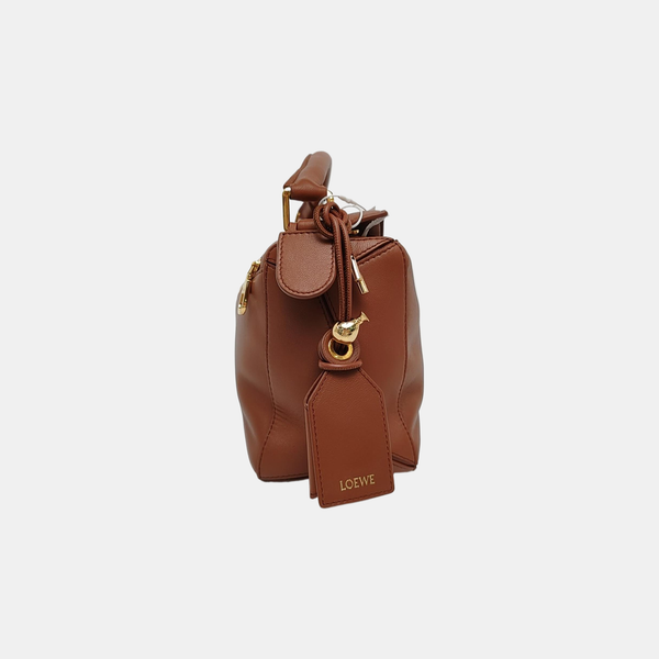 Featherlight Puzzle Small Lambskin Brown