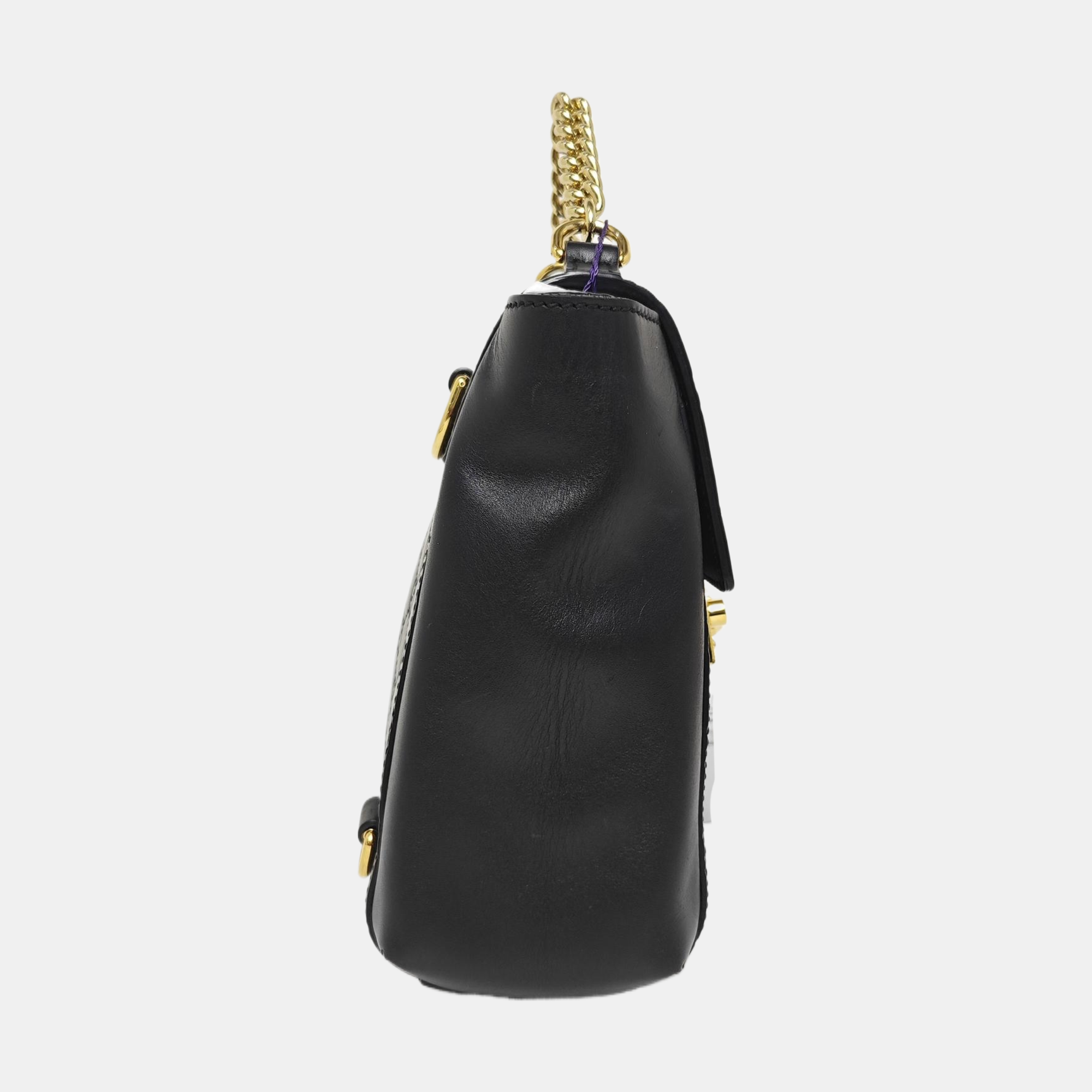 Padlock Mini Monogram Calfskin Black