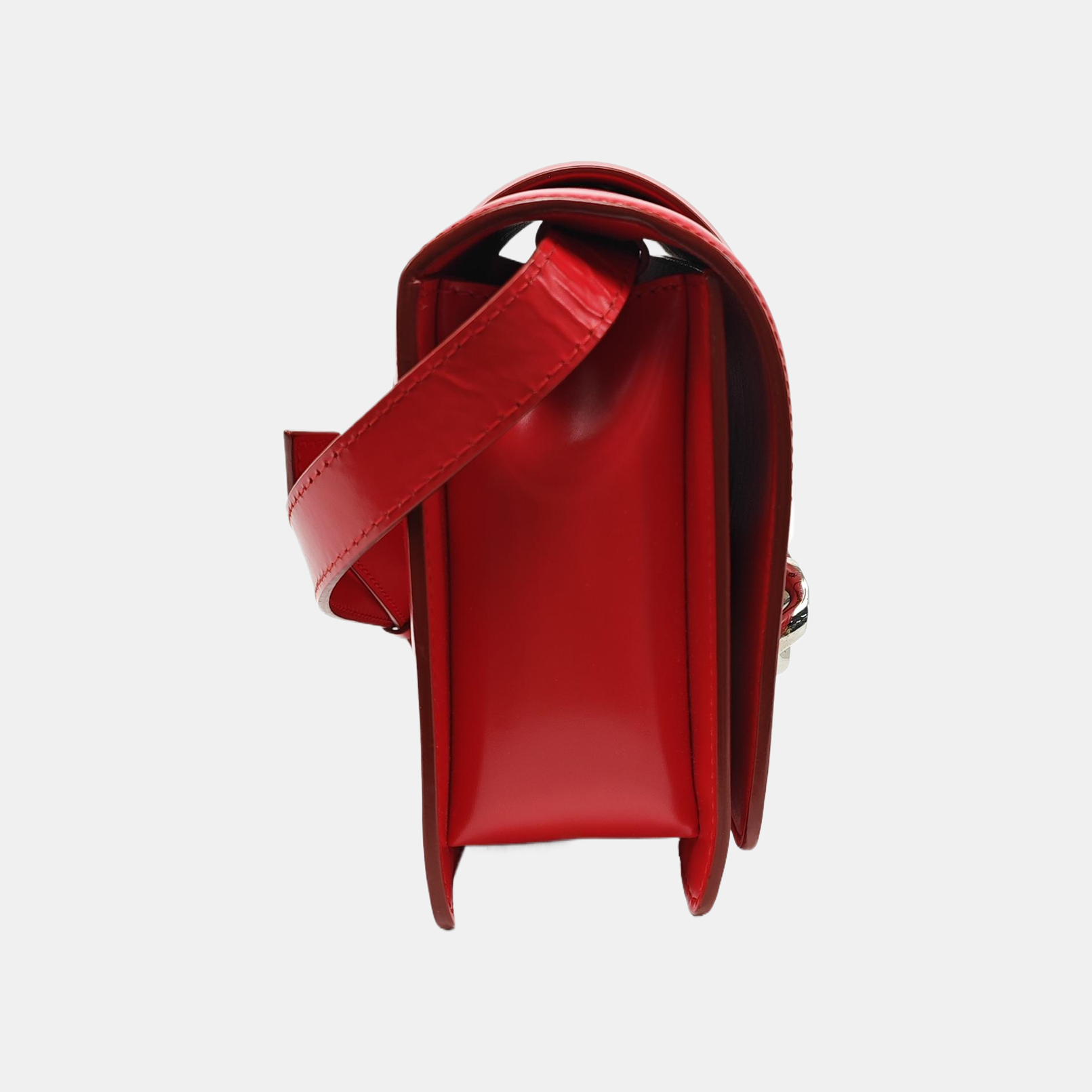 Calfskin Crossbody Bag Red