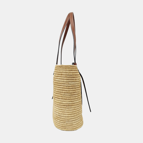 Basket Small Straw Beige