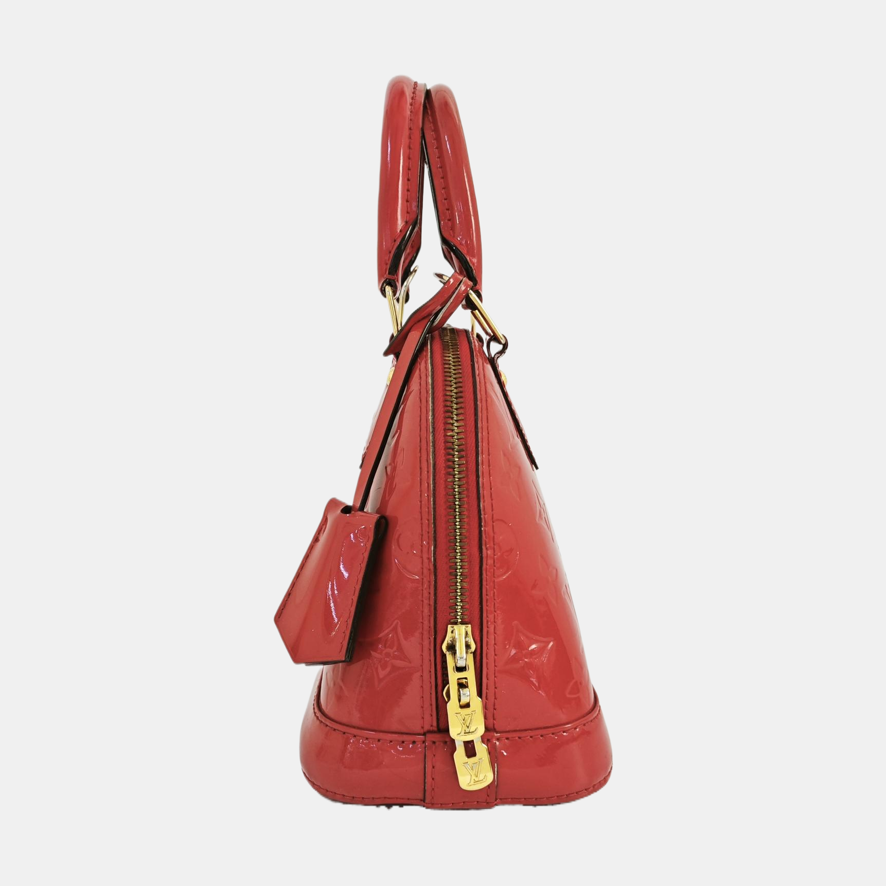 ALMA BB Patent Leather Red