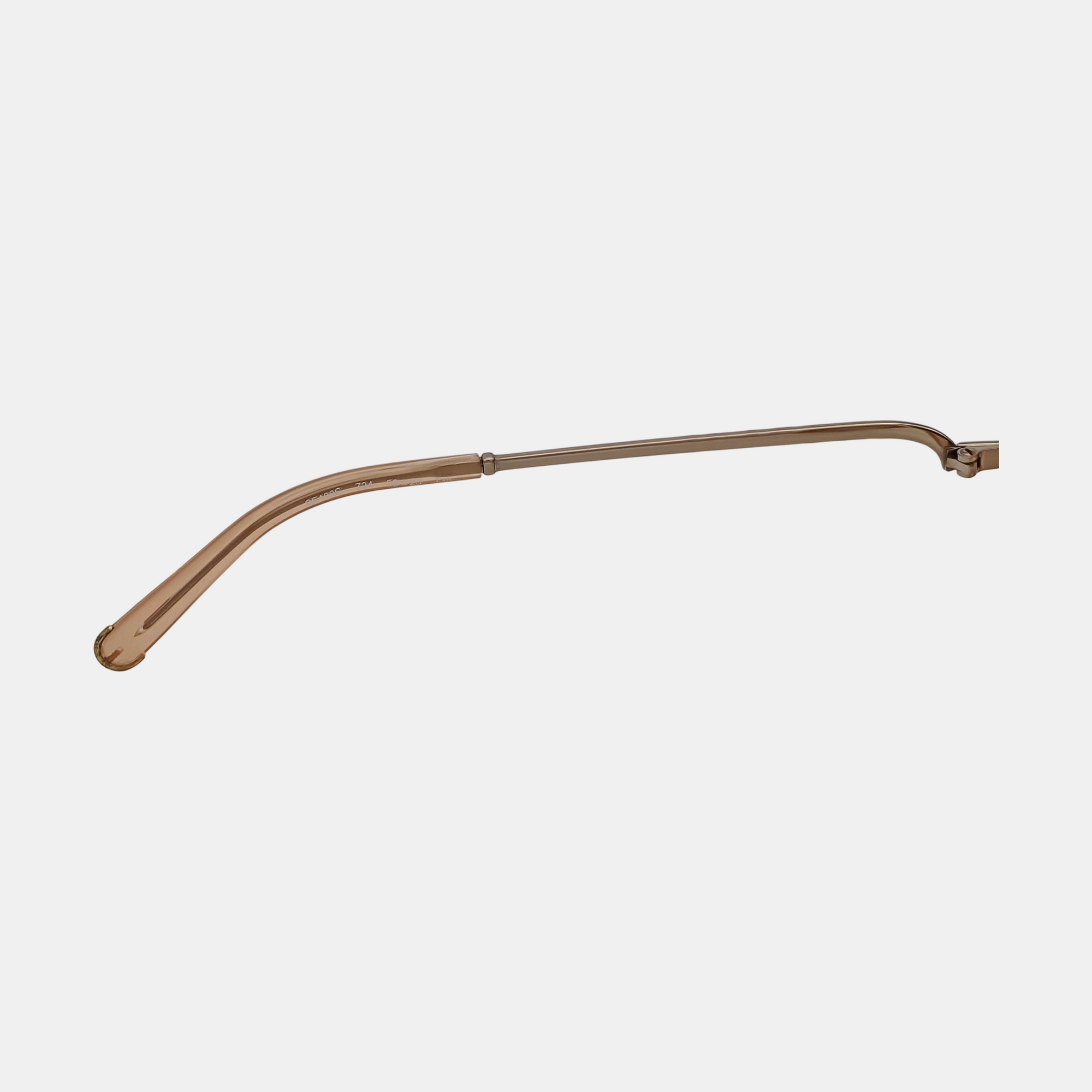 Brown Metal Sunglasses