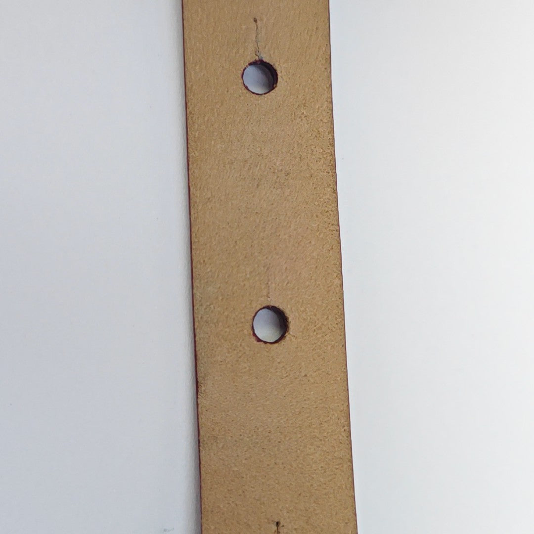 Leather Belt Purple