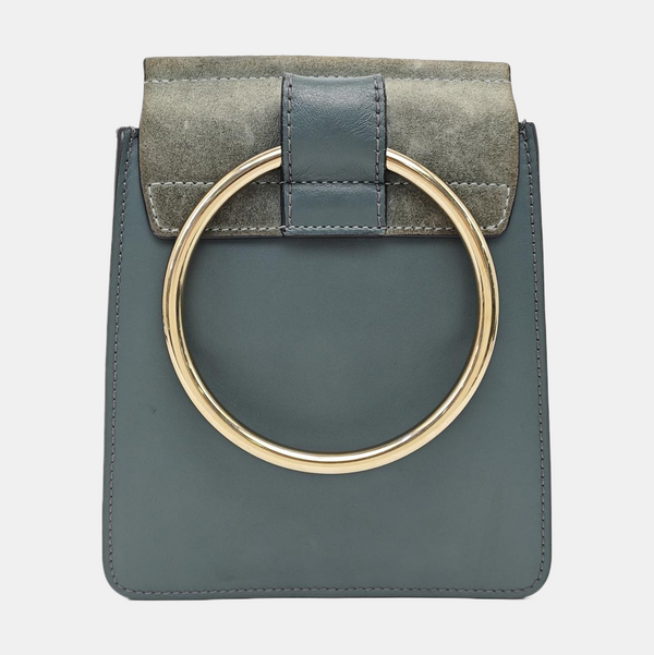 Faye Small Calfskin Blue