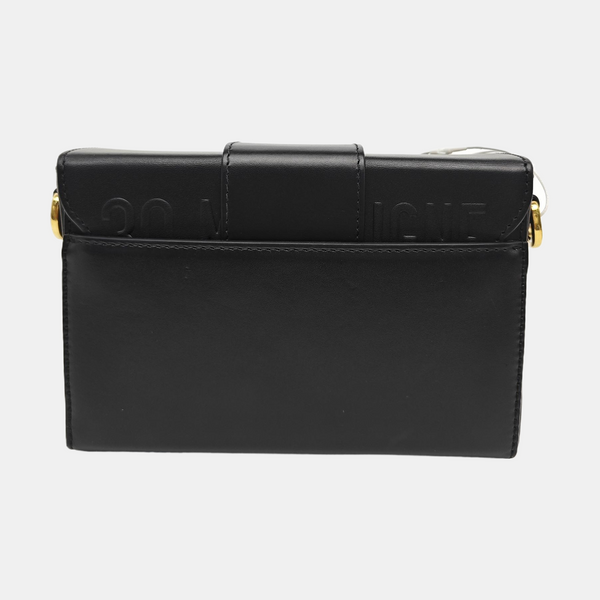 30 Montaigne Mini Calfskin Black