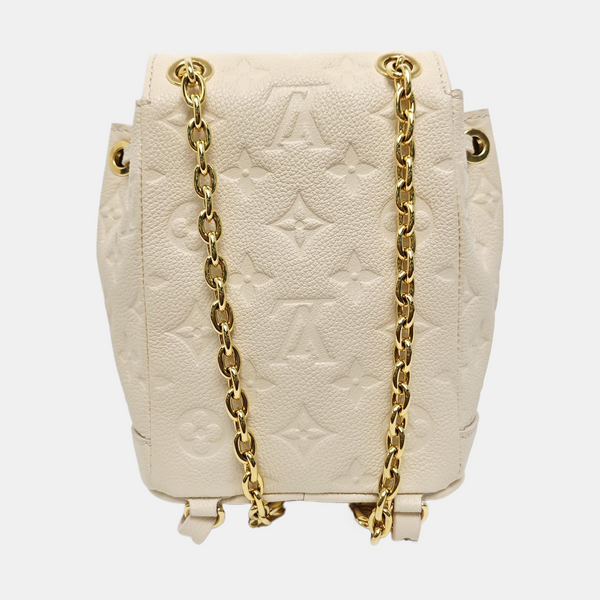 NOÉ Mini Monogram Calfskin Beige