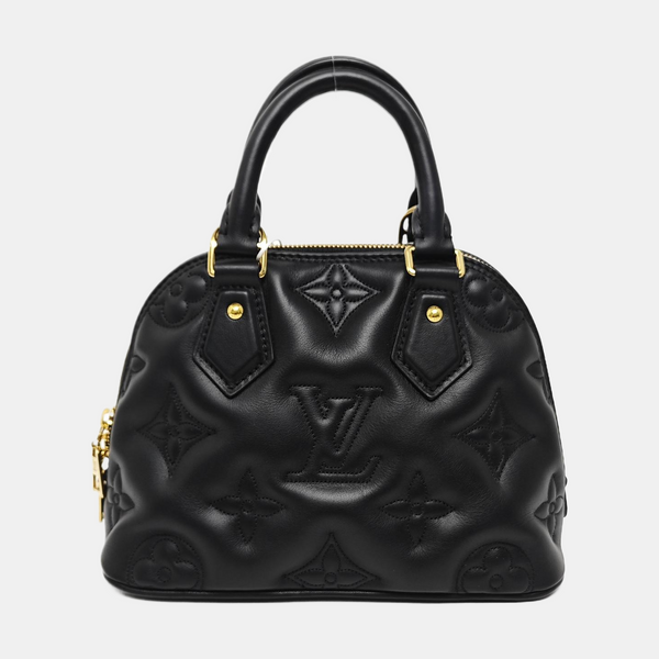 ALMA BB Quilted Calfskin Black