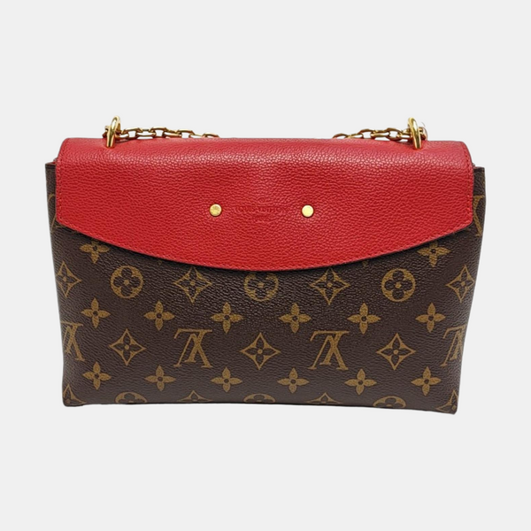 SAINT PLACIDE Monogram Coated Canvas Brown