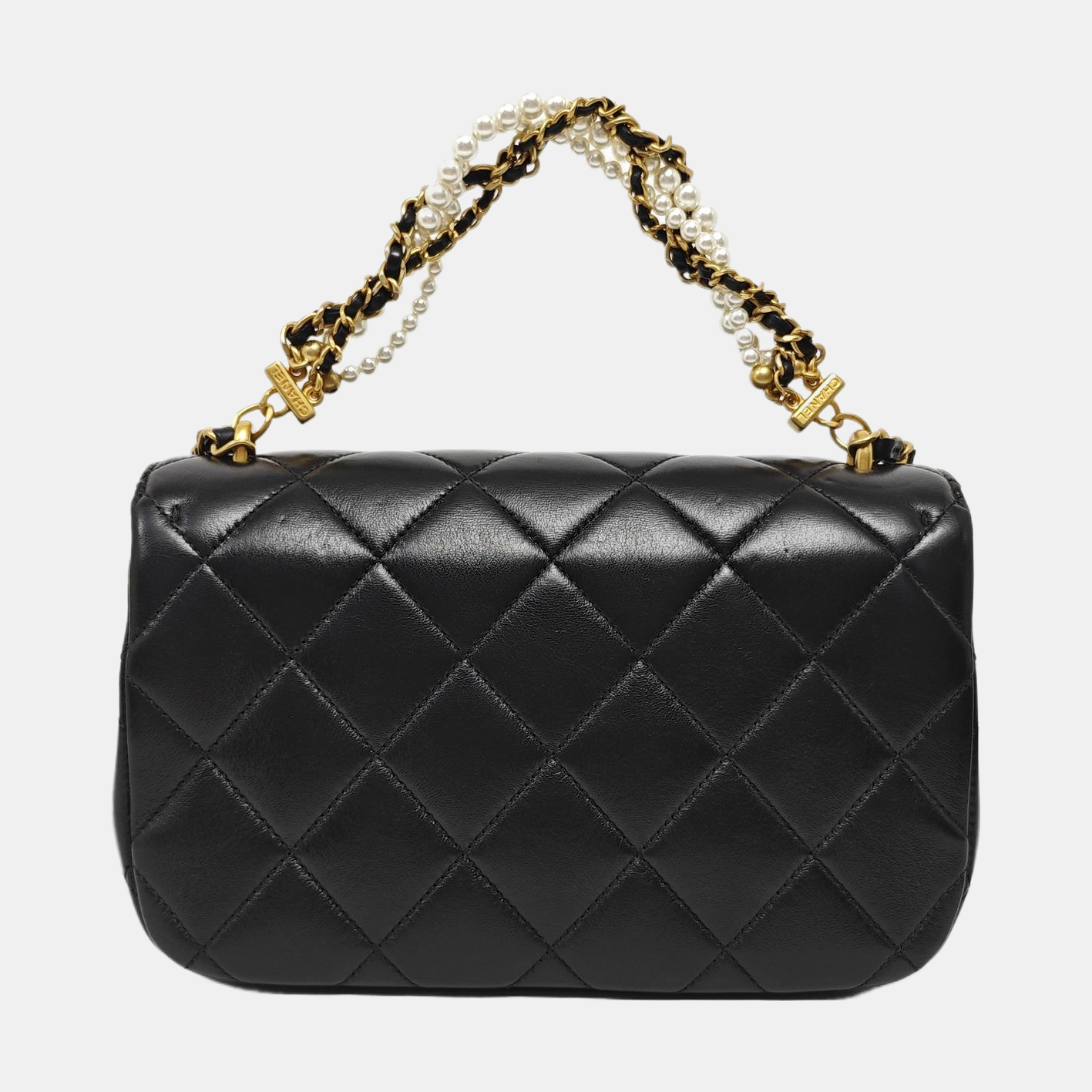 Quilted Lambskin Black