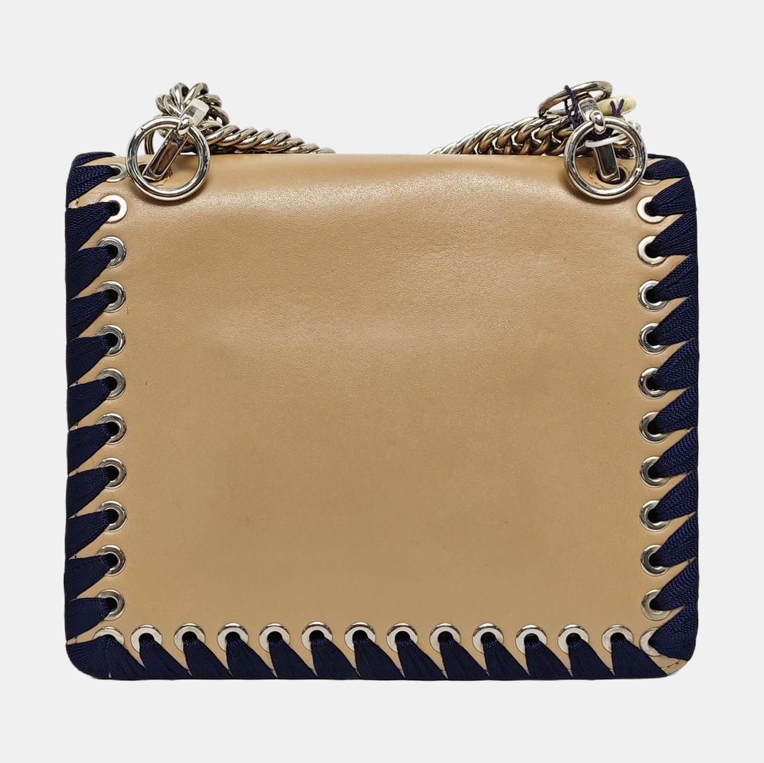 Authenticated pre-owned  Kan I Small Calfskin Beige - Shoulder Bag at Looply