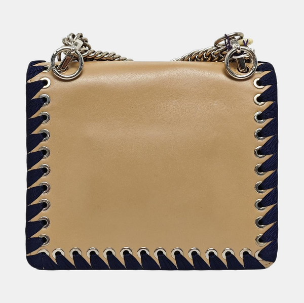 Authenticated pre-owned  Kan I Small Calfskin Beige - Shoulder Bag at Looply