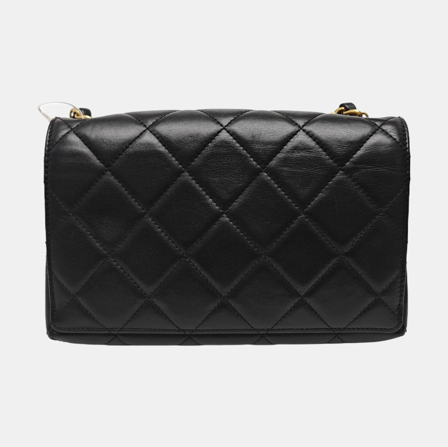 WOC Quilted Lambskin Black