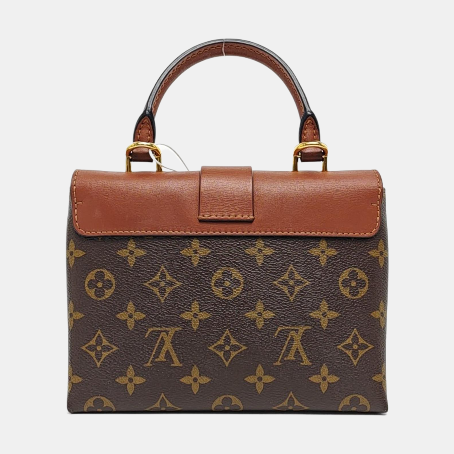 Authenticated pre-owned  LOCKY BB Monogram Coated Canvas Brown - Shoulder Bag at Looply