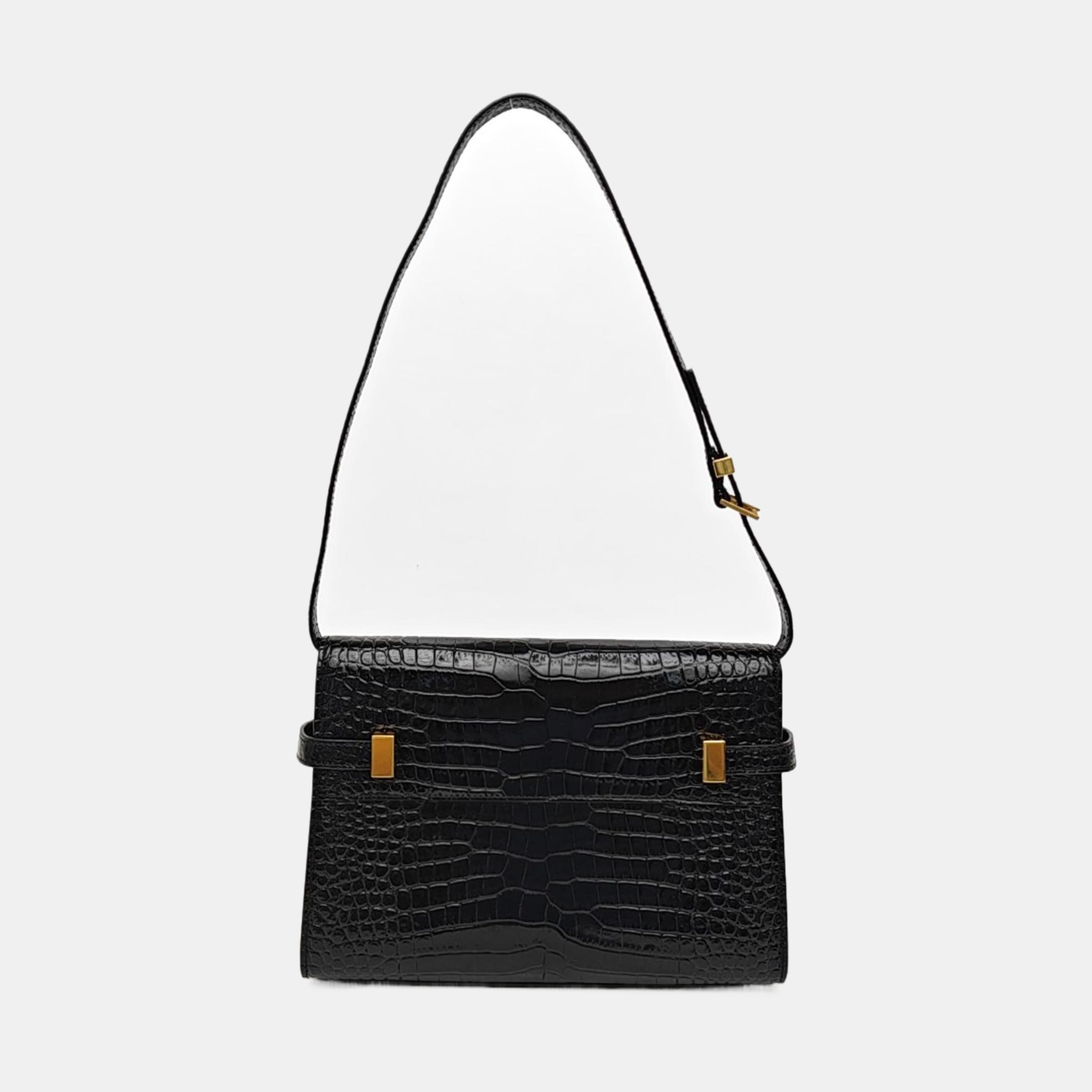 MANHATTAN Small Calfskin Black