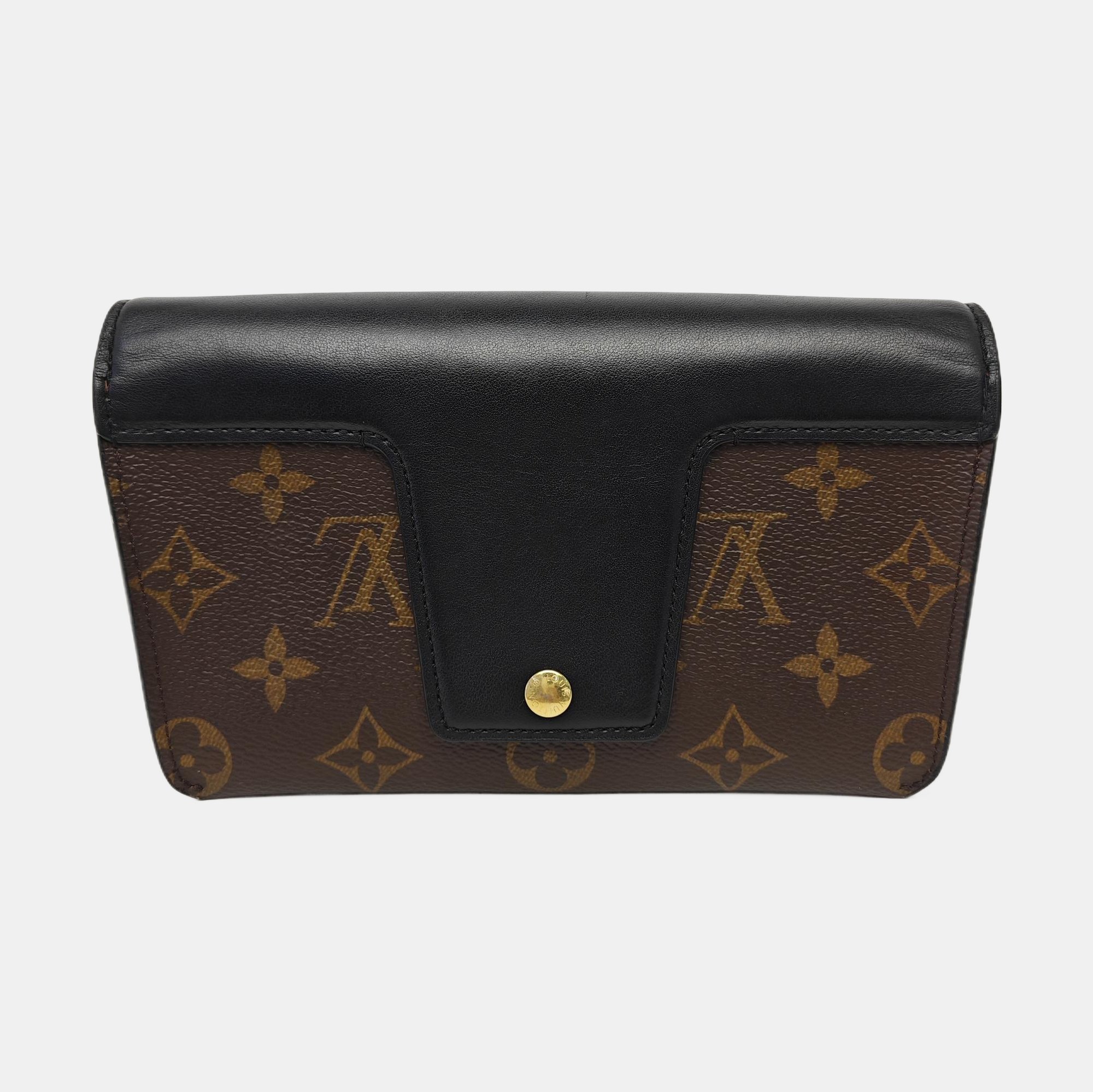 PADLOCK Monogram Coated Canvas Brown