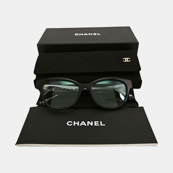 Synthetic Eyeglasses Black