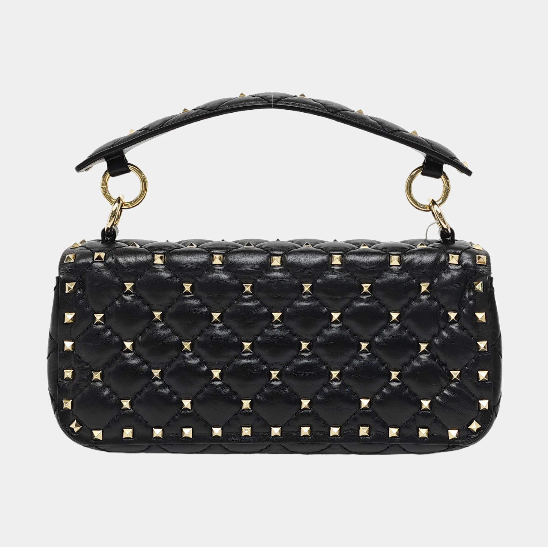Calfskin Shoulder Bag Black