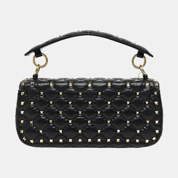 Calfskin Shoulder Bag Black