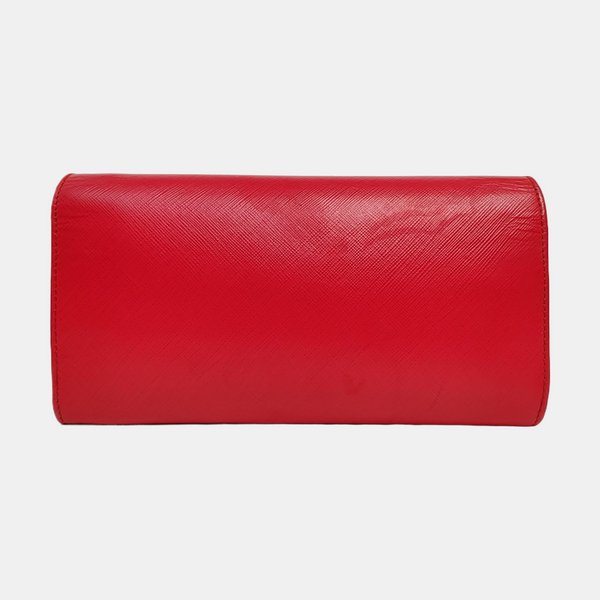 Authenticated pre-owned  Gancini Calfskin Red - Shoulder Bag at Looply