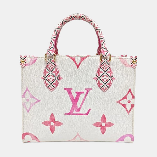 ONTHEGO PM Monogram Coated Canvas White