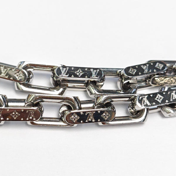 MONOGRAM Metal Silver Bracelet