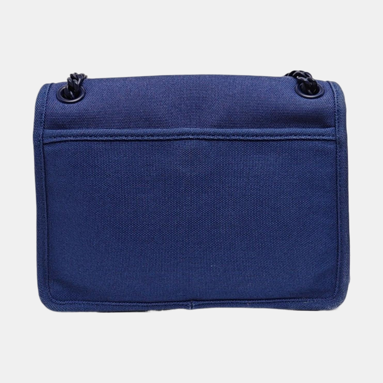 Canvas Crossbody Bag Blue