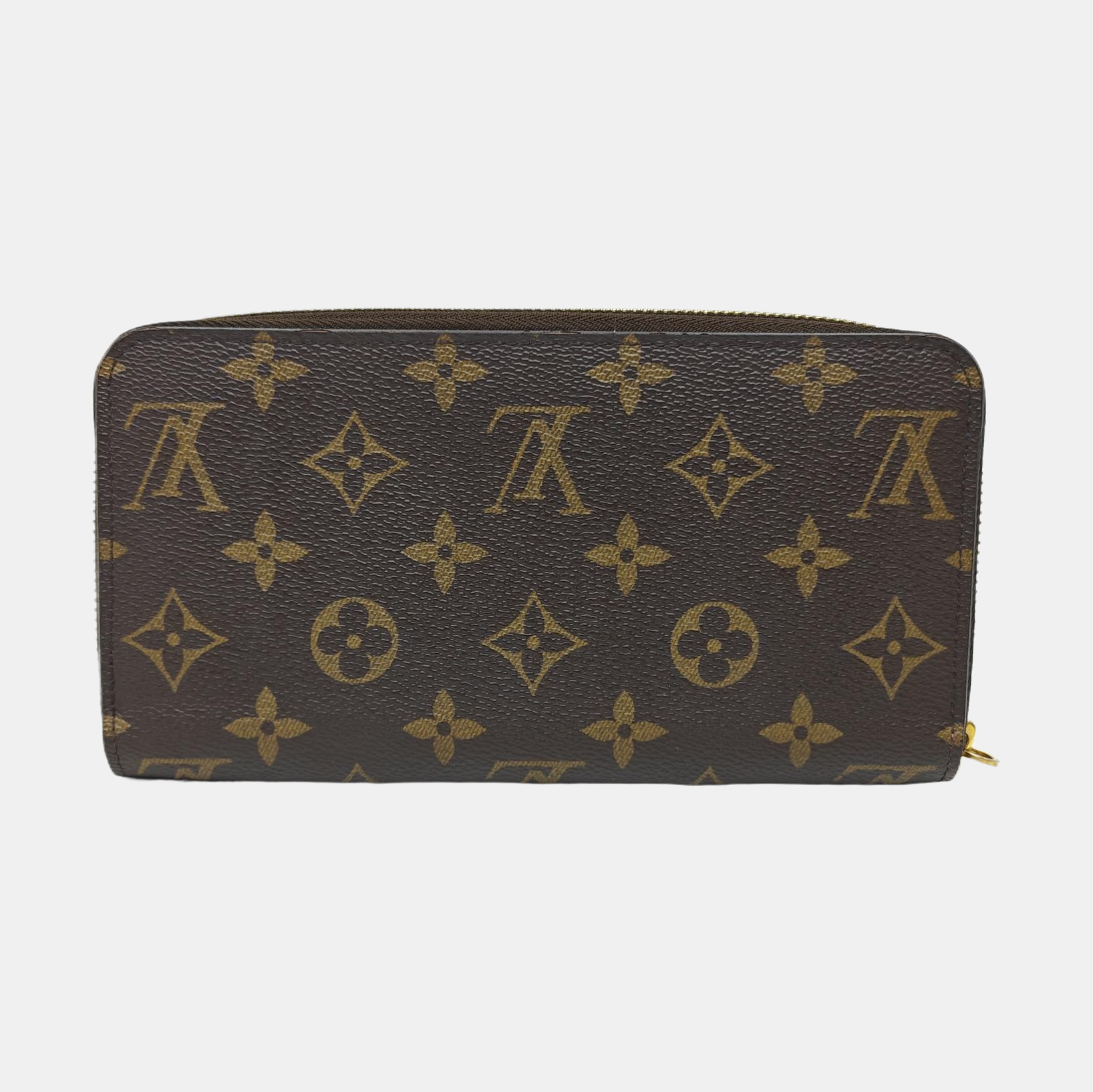 FÉLICIE Monogram Coated Canvas Brown Wallet
