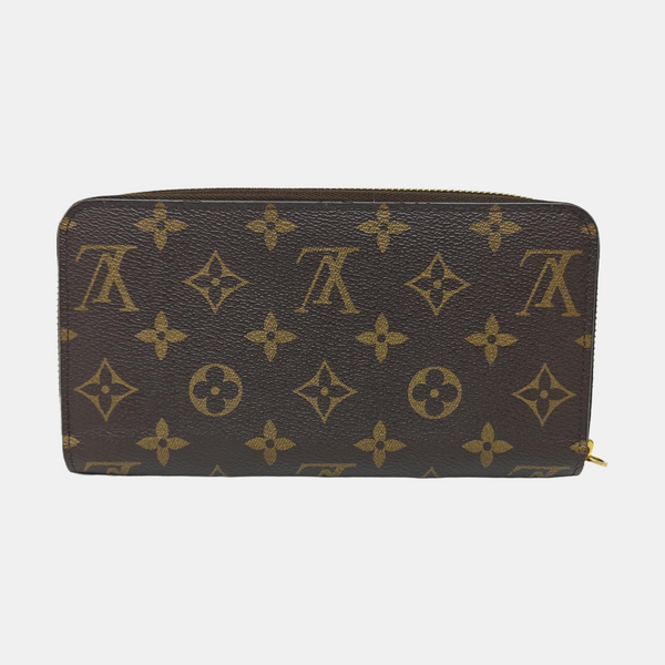 FÉLICIE Monogram Coated Canvas Brown Wallet