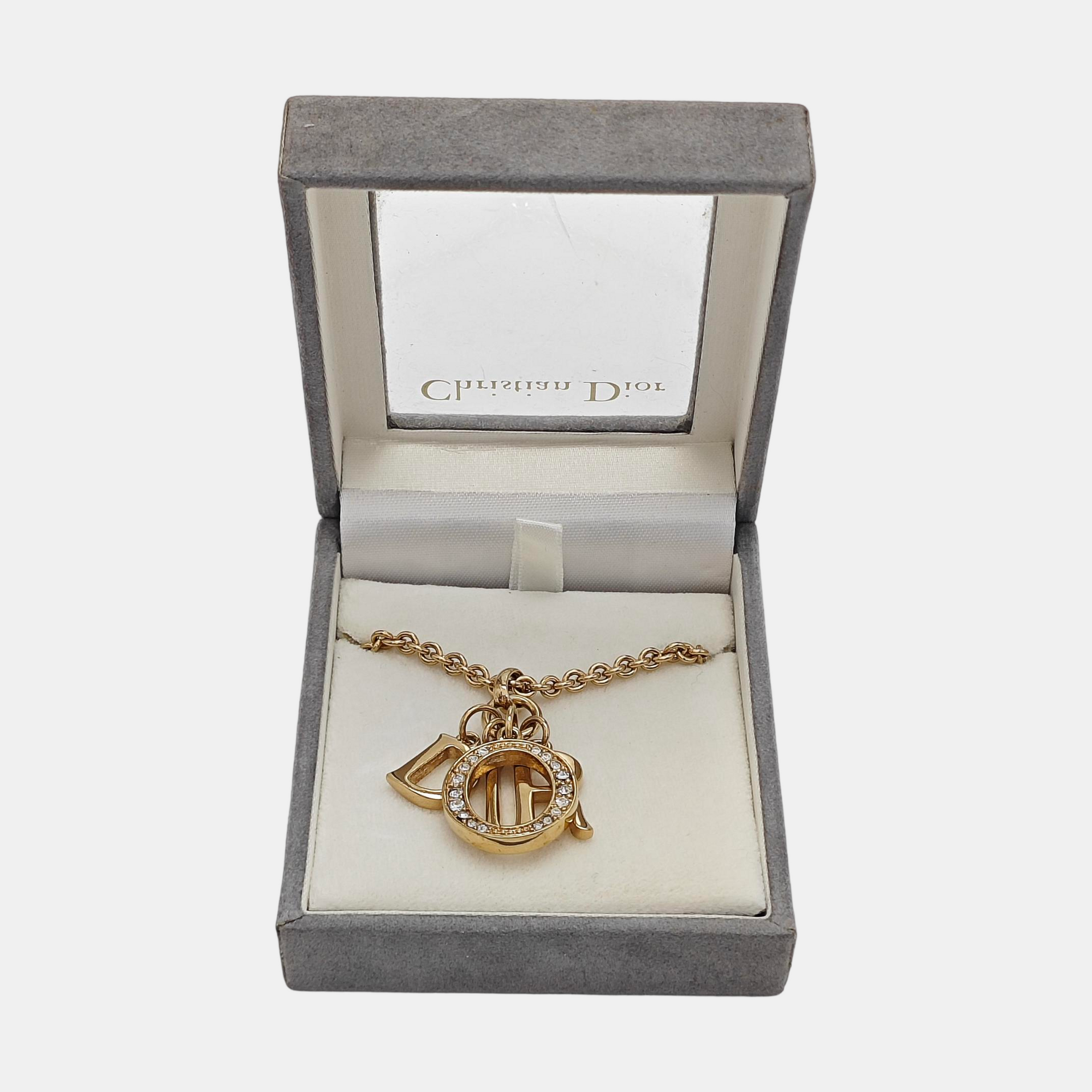 Dio(r)evolution Lab-Grown Diamond Gold Necklace