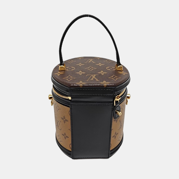 CANNES PM Monogram Coated Canvas Brown