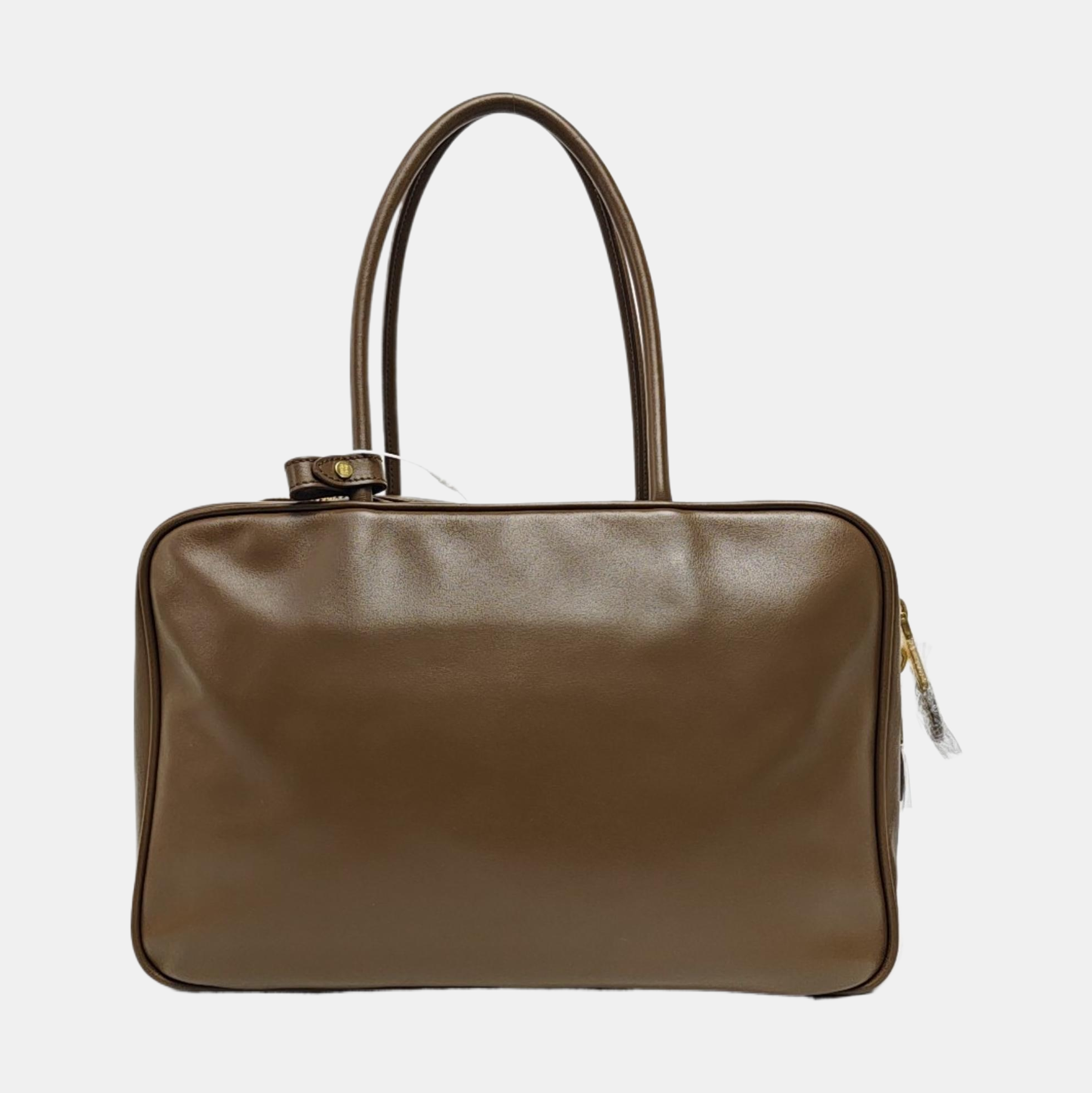 Beau Large Calfskin Gray