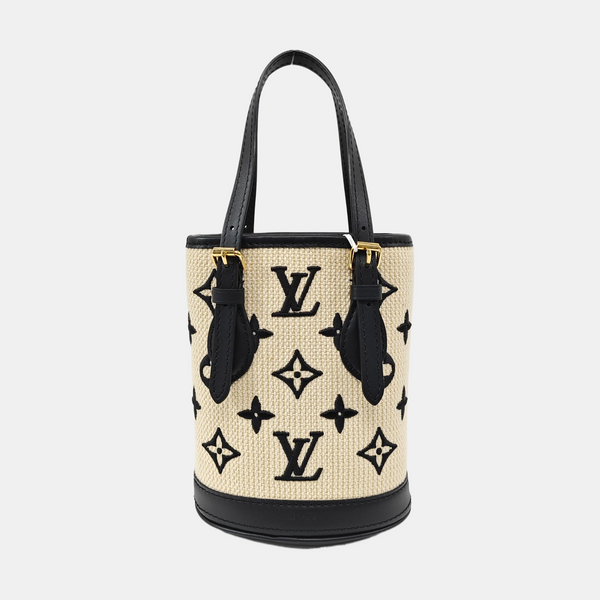 Nano Bucke Monogram Fabric Beige