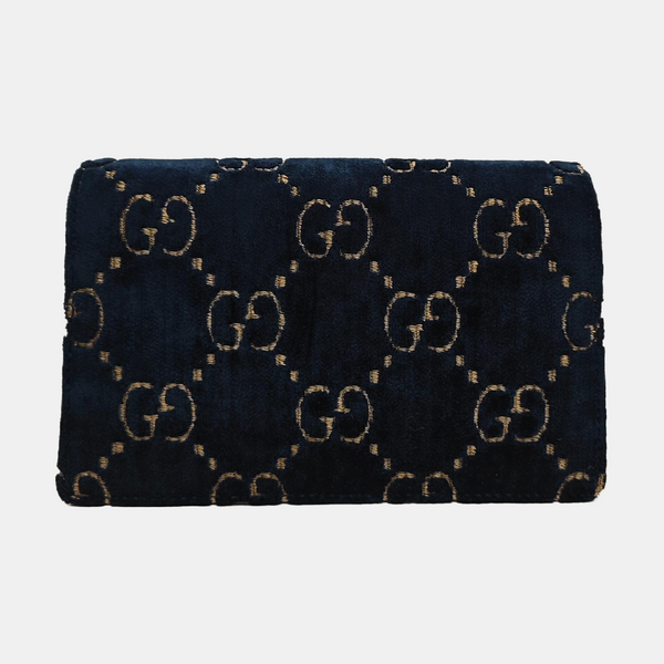 Dionysus Super Mini Monogram Velvet Green