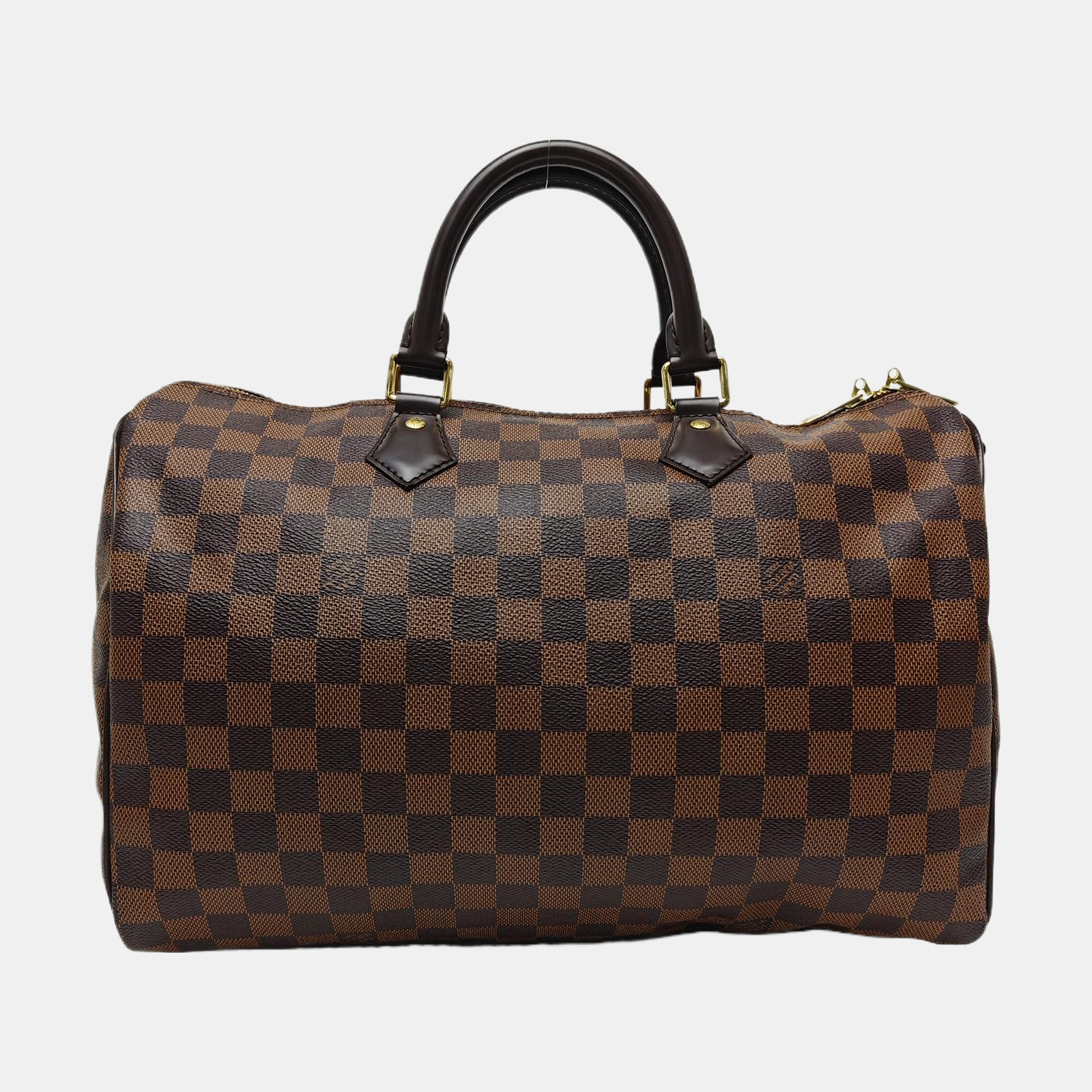 SPEEDY 35 Damier Ebene Coated Canvas Brown