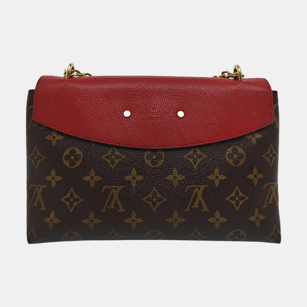 SAINT PLACIDE Monogram Coated Canvas Brown