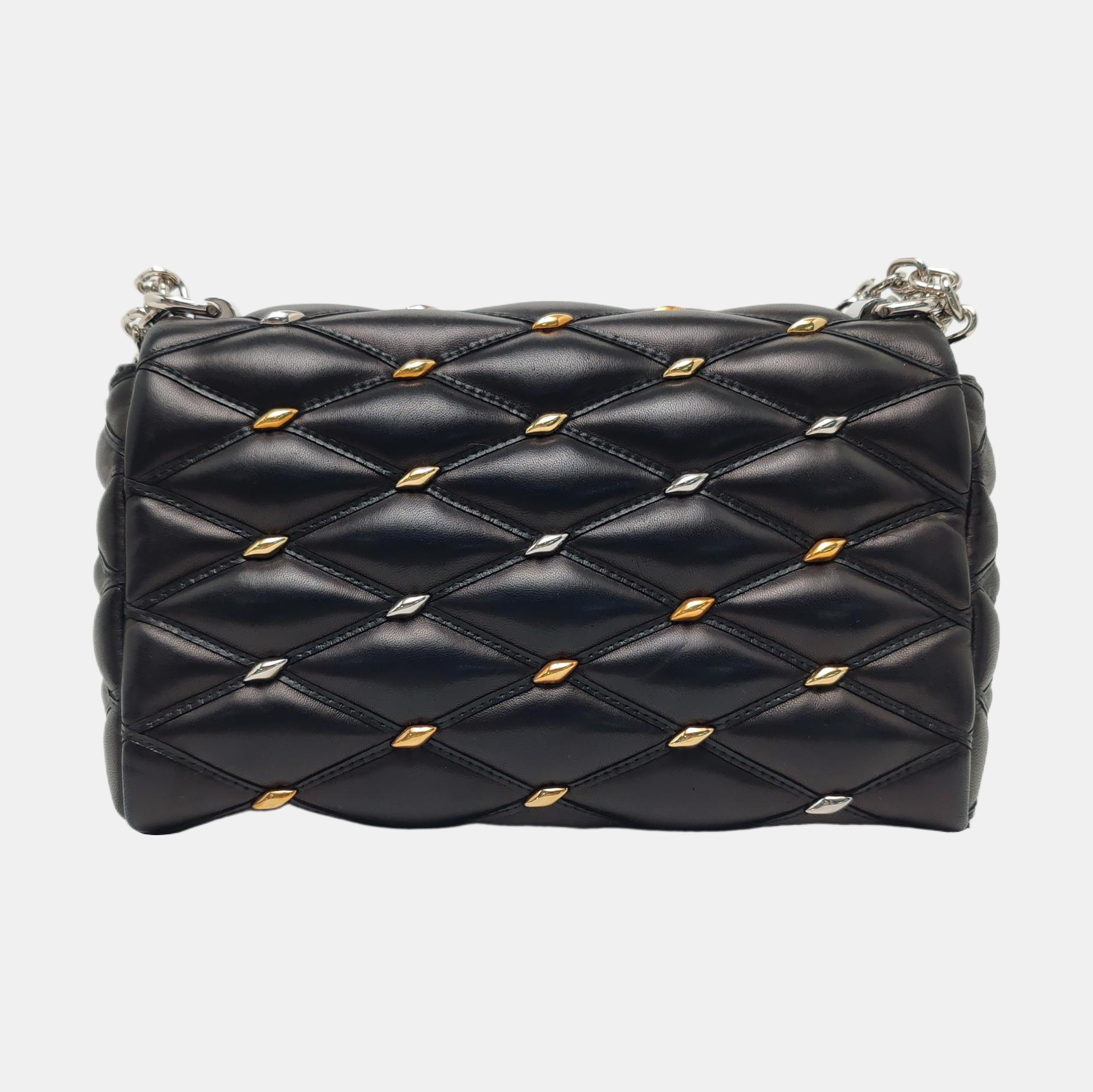 GO-14 Quilted Lambskin Black