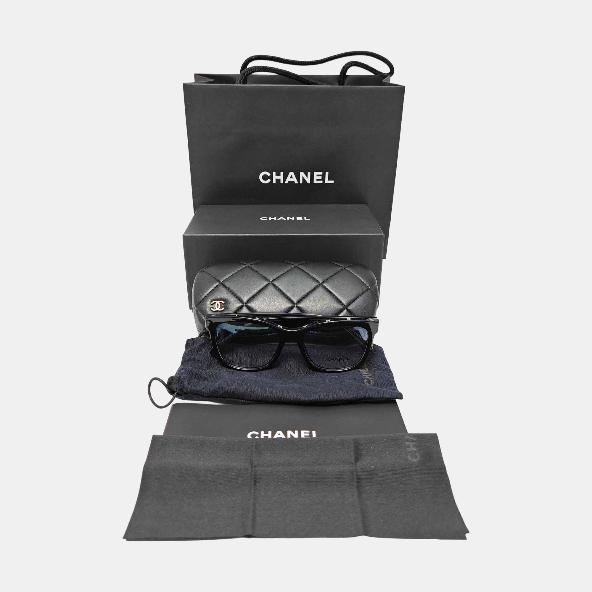 Synthetic Eyeglasses Black