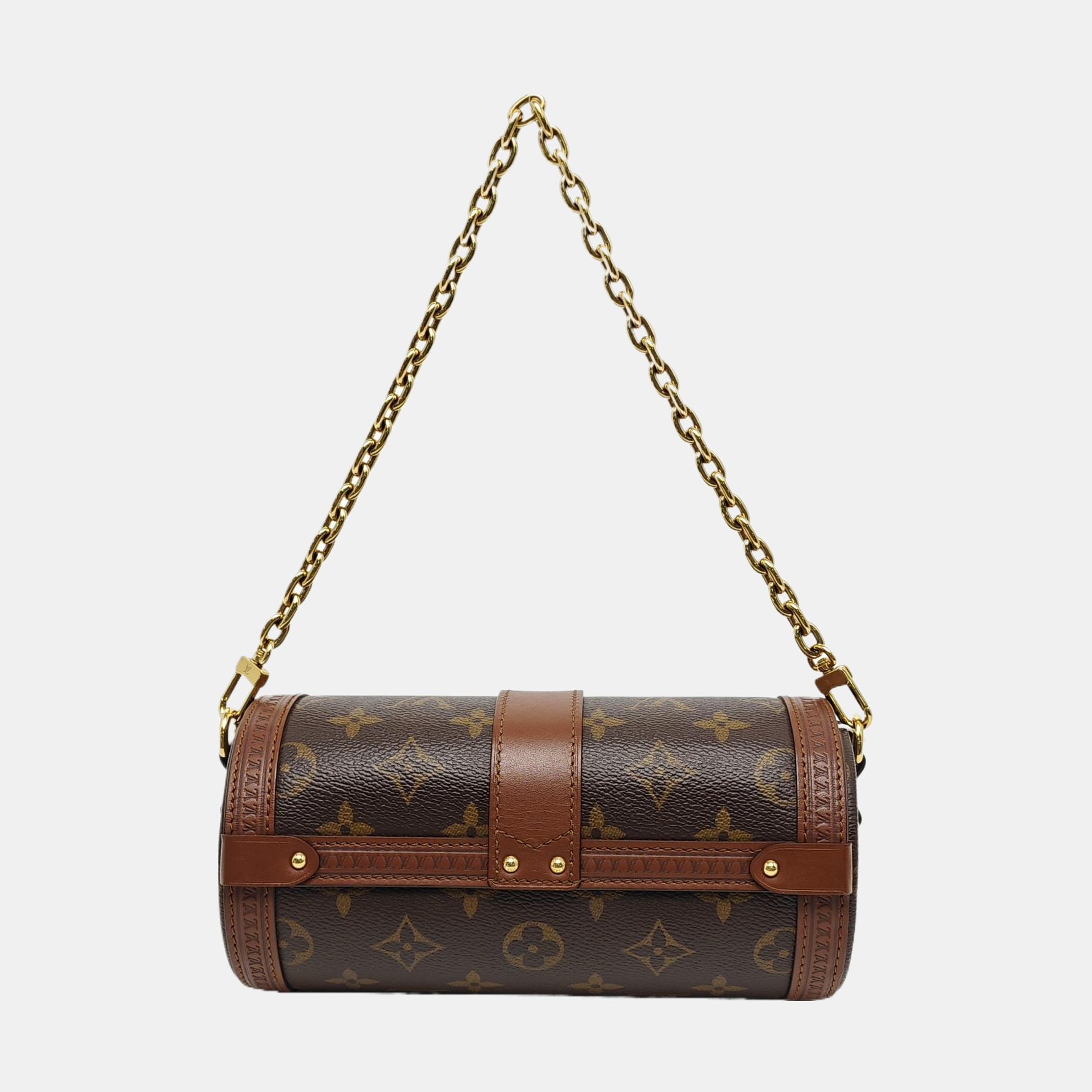 PAPILLON 19 Monogram Coated Canvas Brown