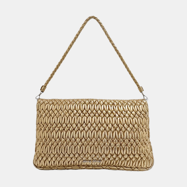 Crystal Lambskin Gold