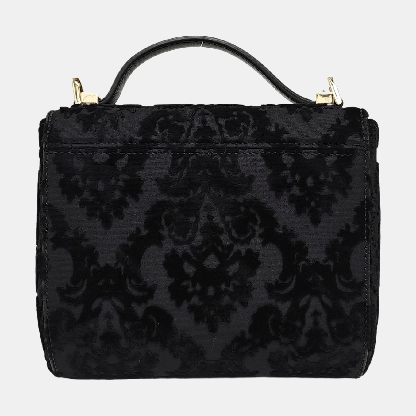 Fabric Shoulder Bag Black