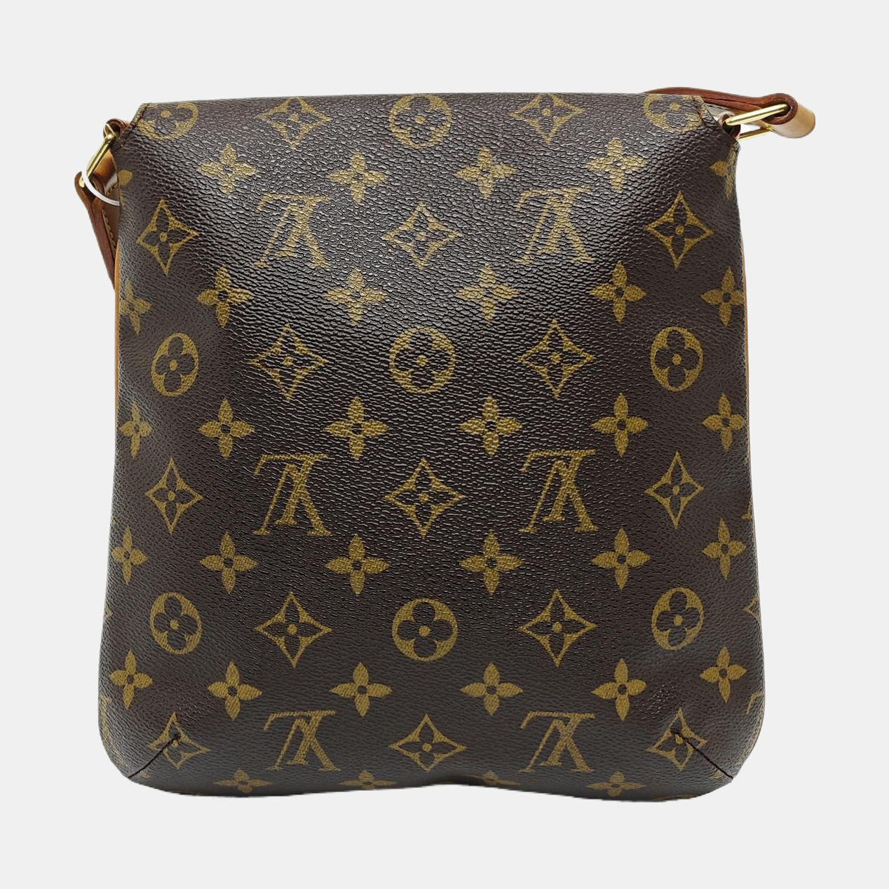MUSETTE TANGO PM Monogram Coated Canvas Brown
