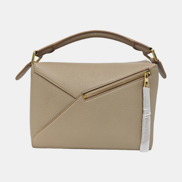 Puzzle Small Calfskin Beige