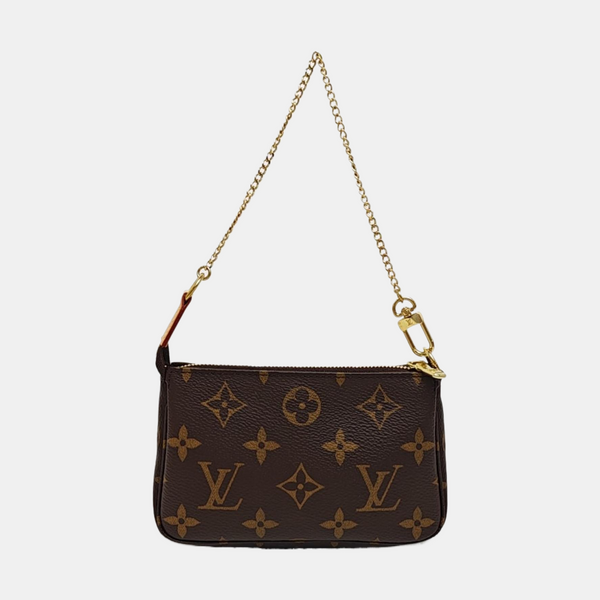 ACCESSOIRES Mini Monogram Coated Canvas Brown
