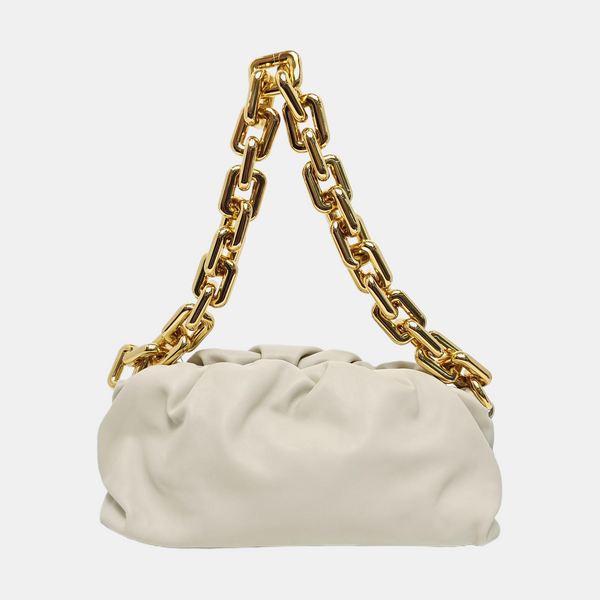 The Pouch Mini Calfskin White