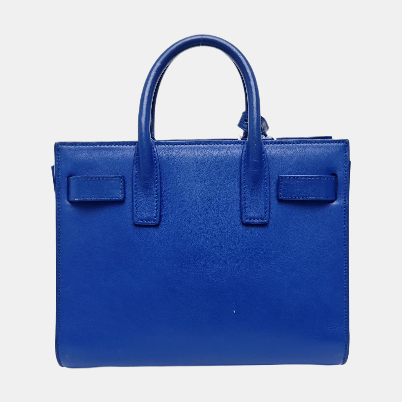 SAC DE JOUR Nano Calfskin Blue