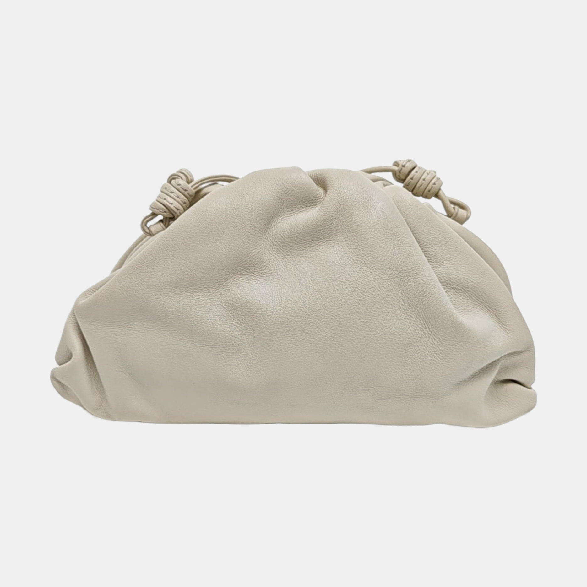 The Pouch Mini Lambskin White