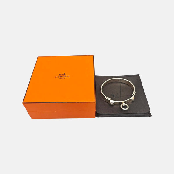 Collier De Chien 925 Sterling Silver Bangle